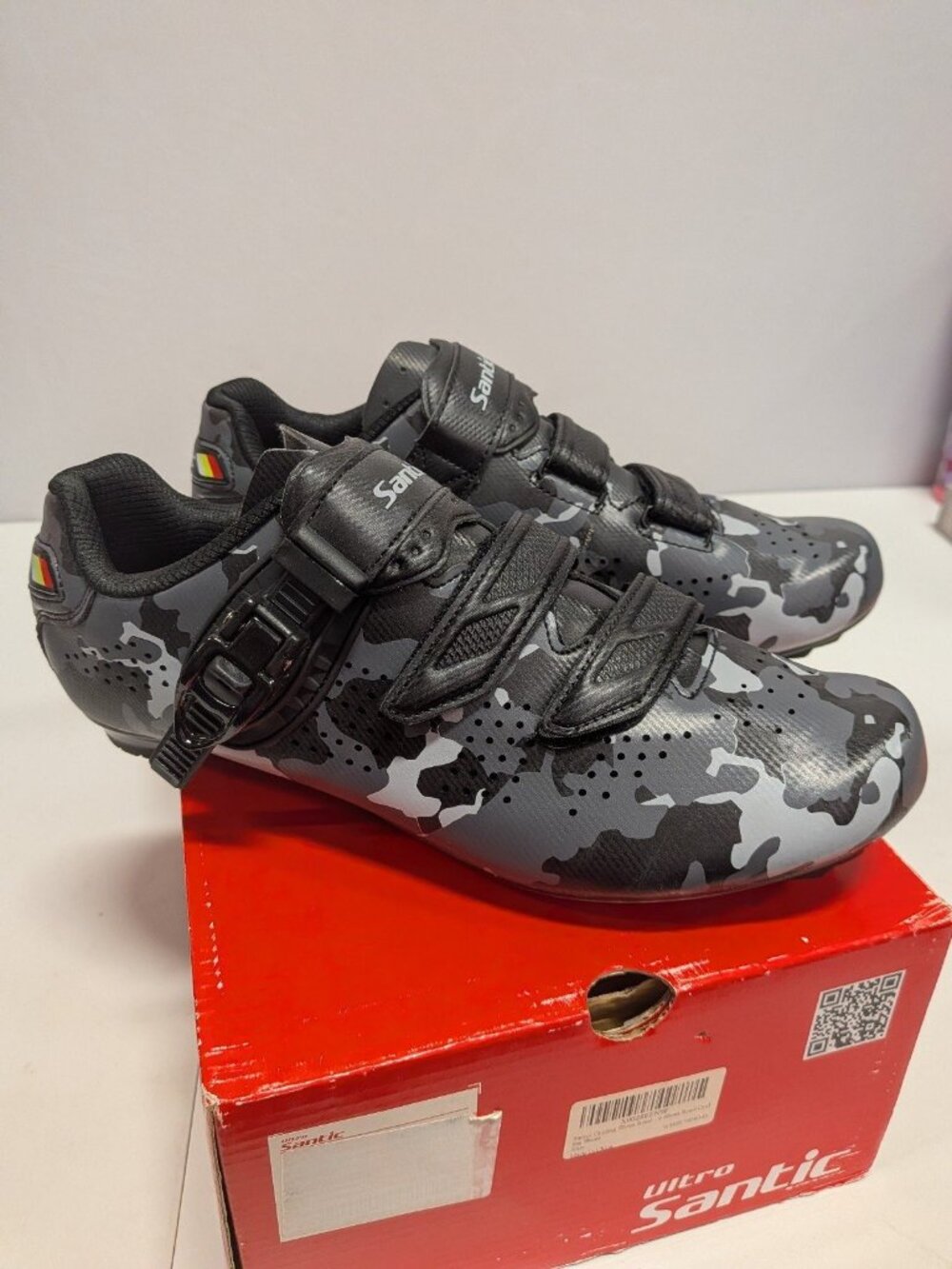 Santic Unisex Cycling Shoes Indoor Road Bike Shoes sz 43